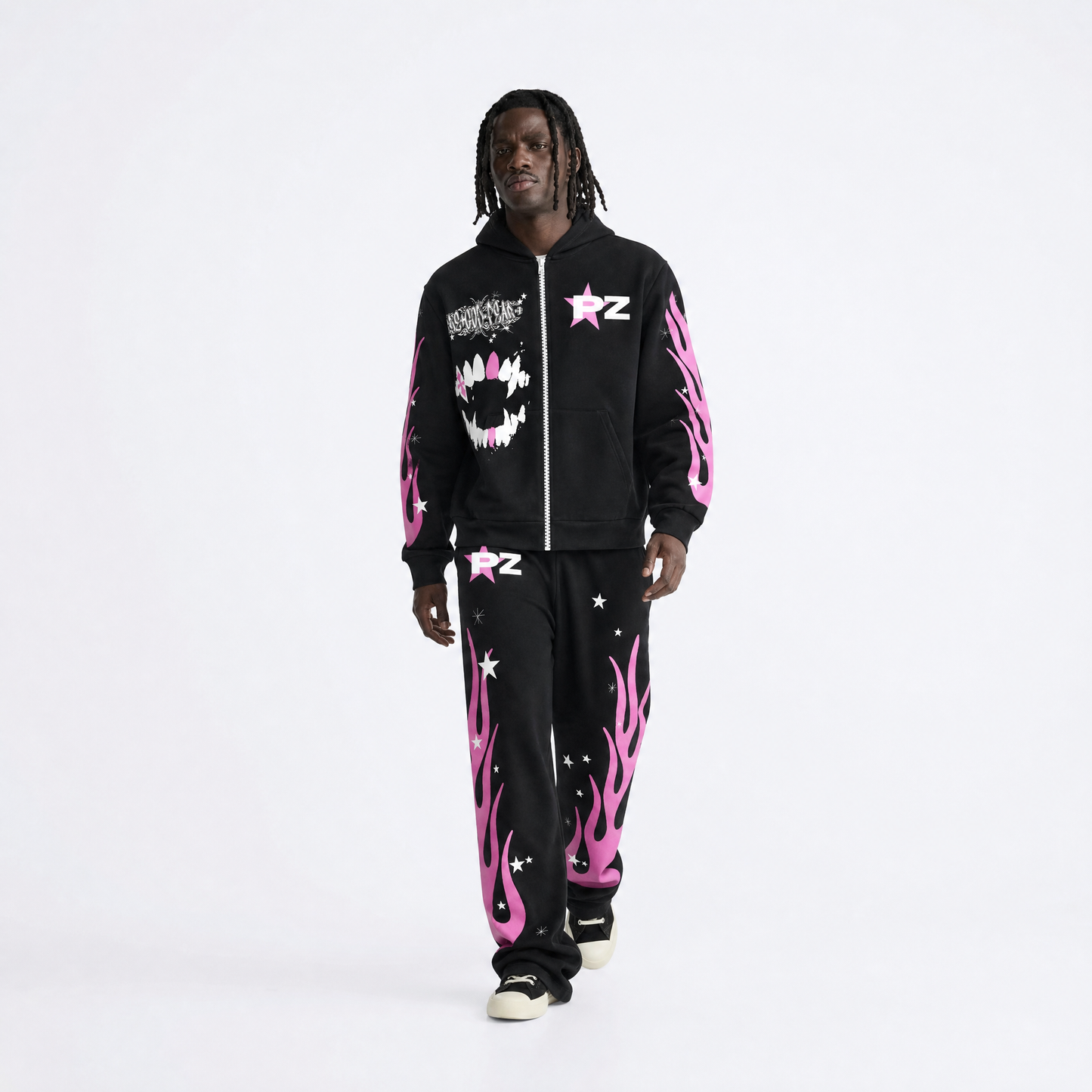 Flame sweatpants