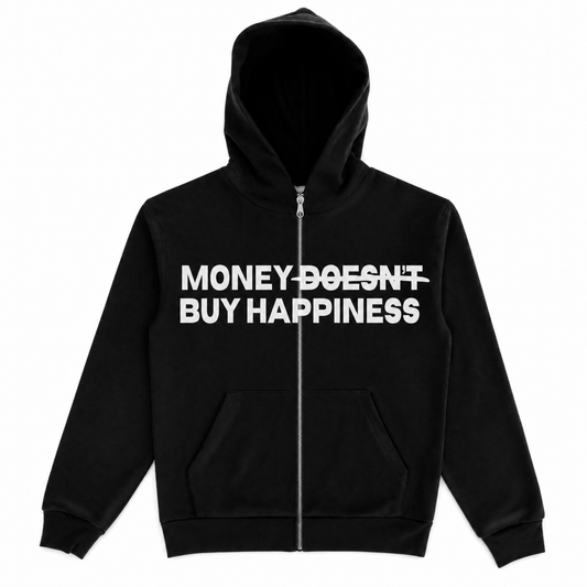 Money zipup black