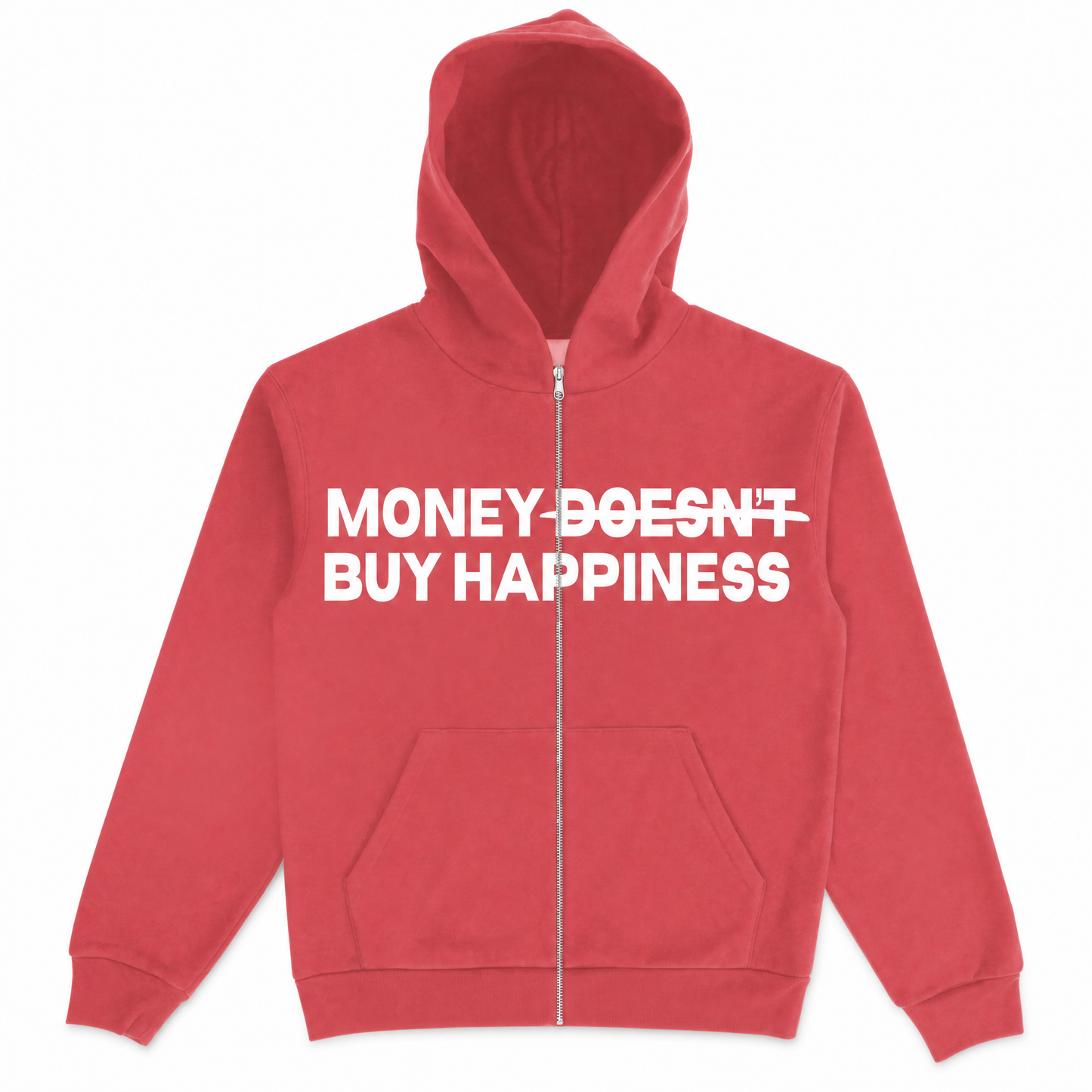 Money zipup pink
